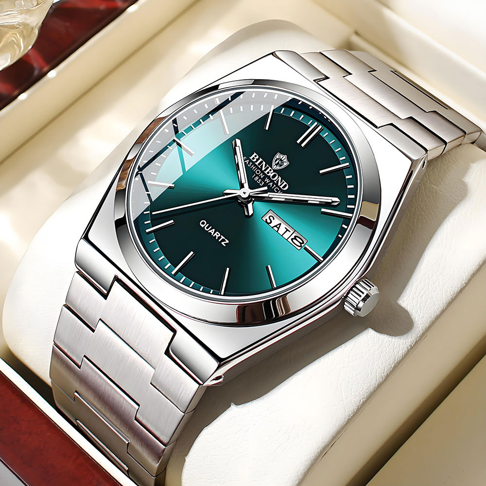 Seiko Watch 5 Sports - BINBOND Oryginalny Męski Zegarek Lekki Luksusowy