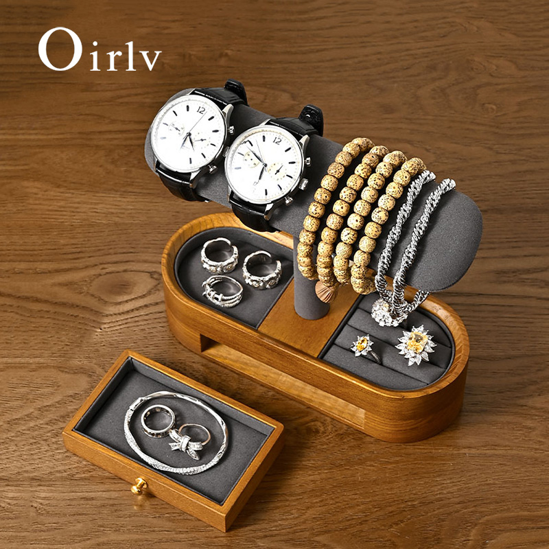 Jewelry Box Organizer Watches - Oirlv Organizer na zegarki z litego