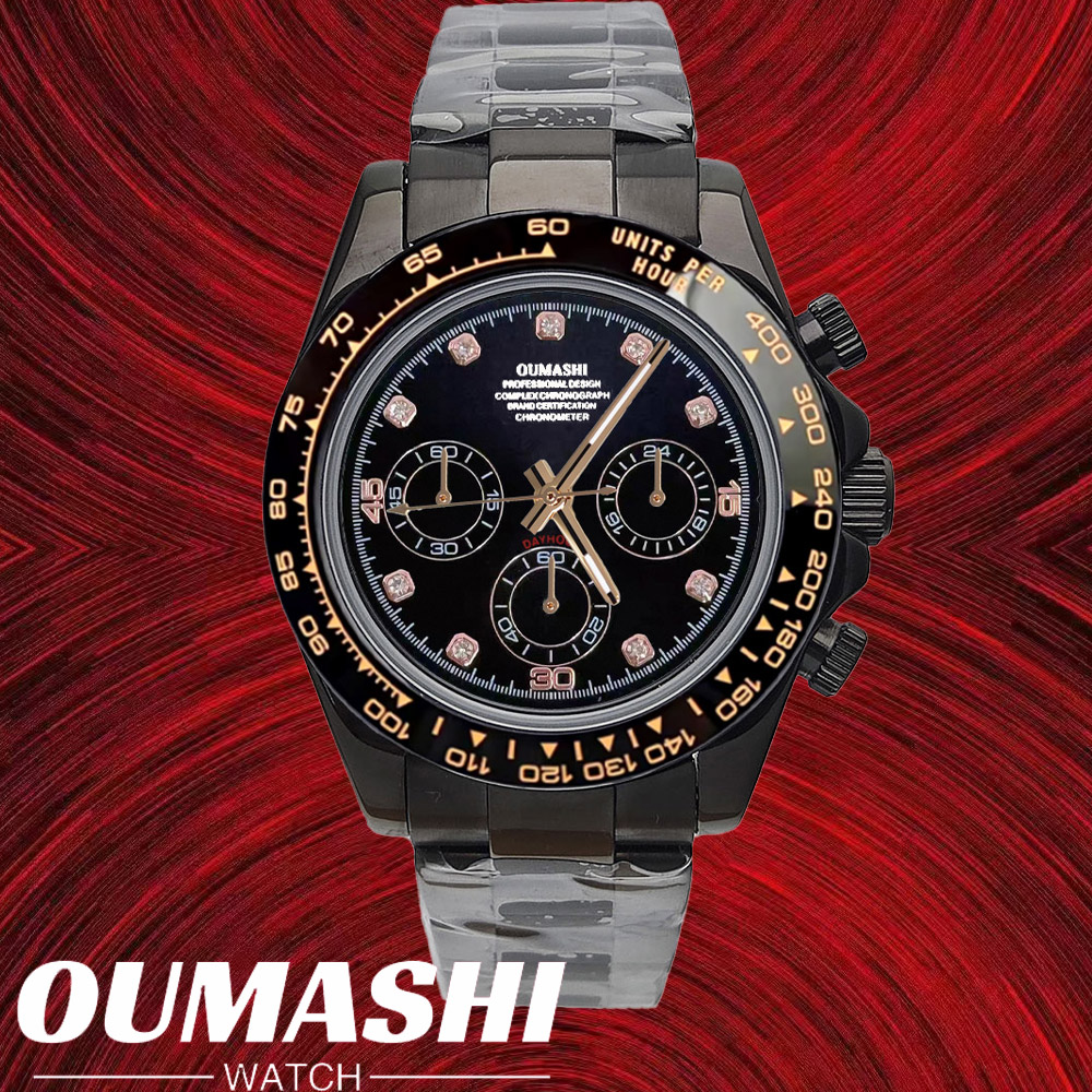 Rose Gold Bracelet - Zegarki VK63 39,3 mm Luksusowy Zegarek