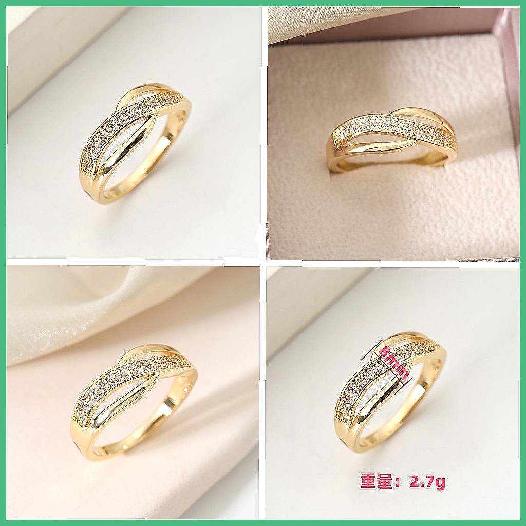 Minimalist Ring Stackable - Zestaw pierścionków na palce z pełnymi