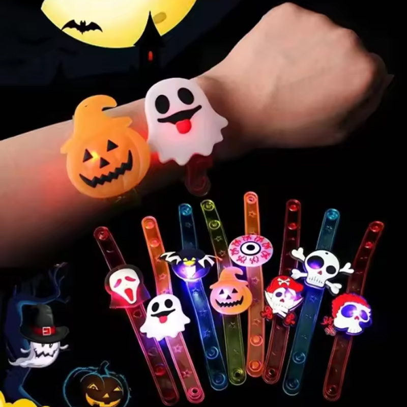Jewelry Y Watches - Kolekcja świecących biżuterii na Halloween, pierścienie