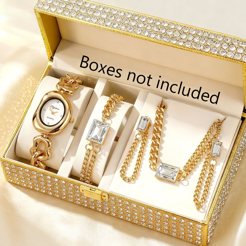 Jewelry Box Organizer Watches - 5 szt. modnych, nieregularnych damskich zegarków