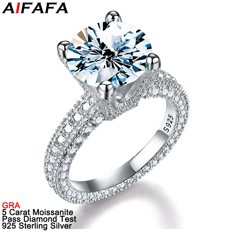 Pierścionki z prawdziwym moiss – Sterling Silver Ring recenzja i cena