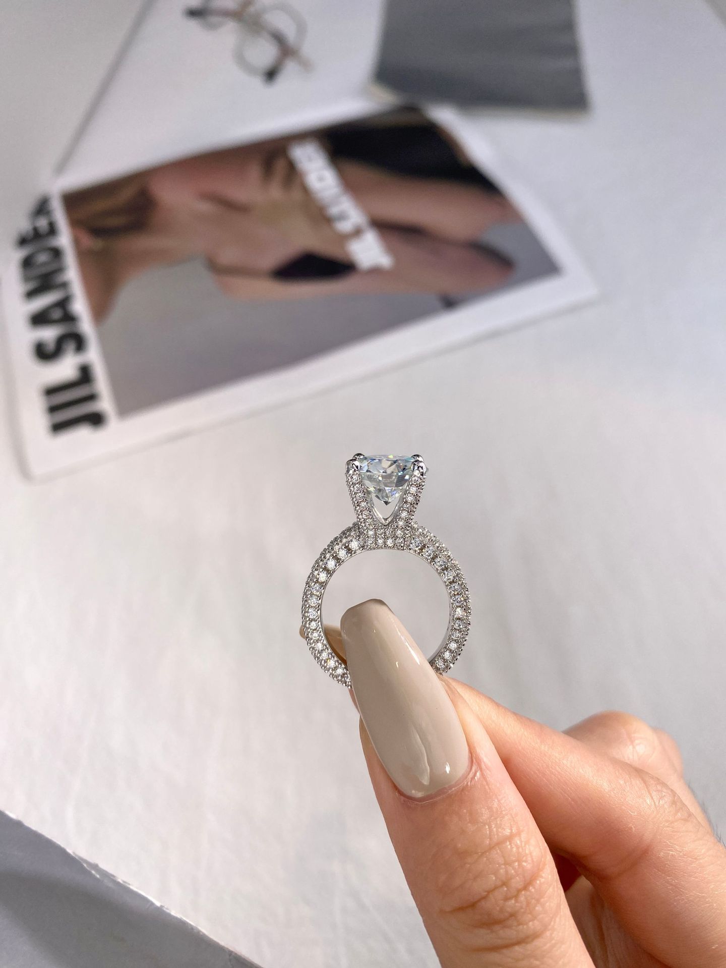 Pierścionki z prawdziwym moiss – Sterling Silver Ring recenzja i cena
