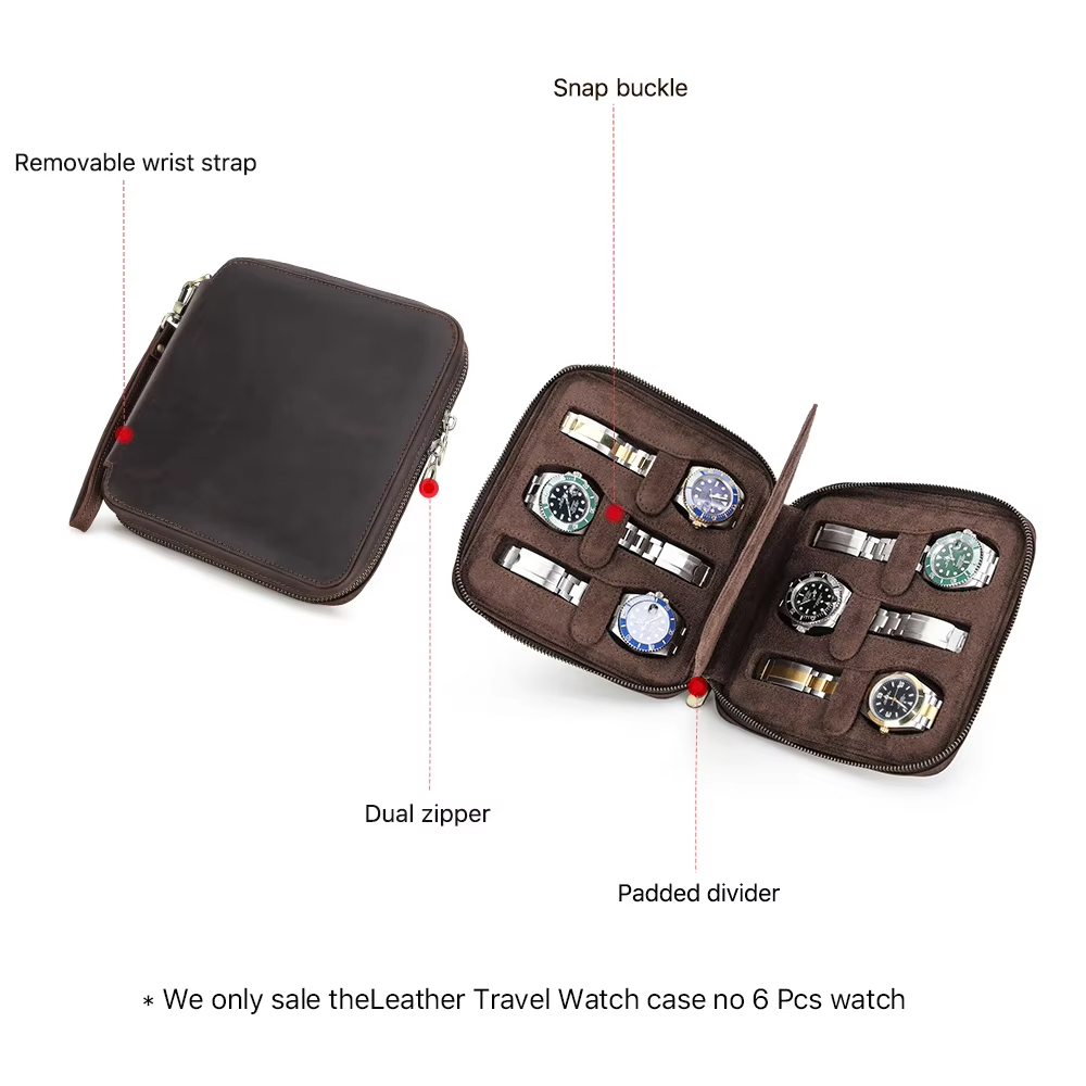 Pudełko na zegarki z 2/4/6 prz – Jewelry Box Organizer Watches recenzja i cena