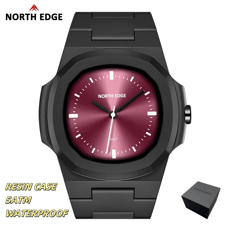 Zegarek NORTH EDGE dla mężczyz – Jewelry Box Organizer Watches recenzja i cena