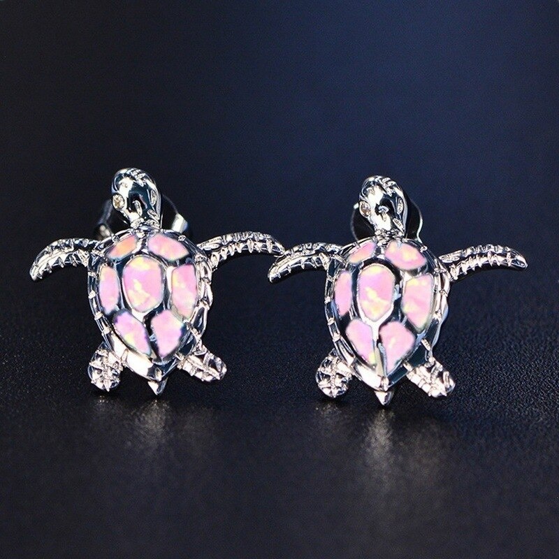 Urocze kolczyki sztyfty z wiel – Opal Earrings Dangle recenzja i cena