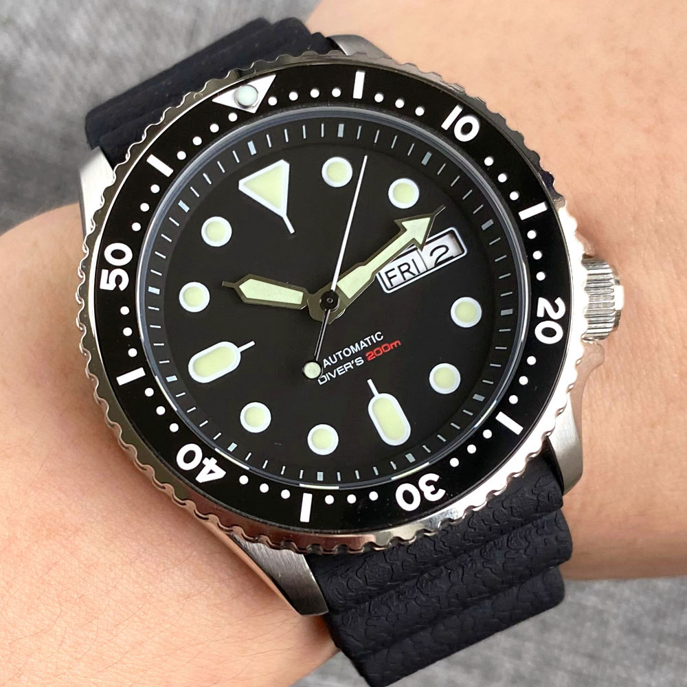 Zegarek męski Tandorio NH36A 4 – Seiko Watch Prospex recenzja i cena