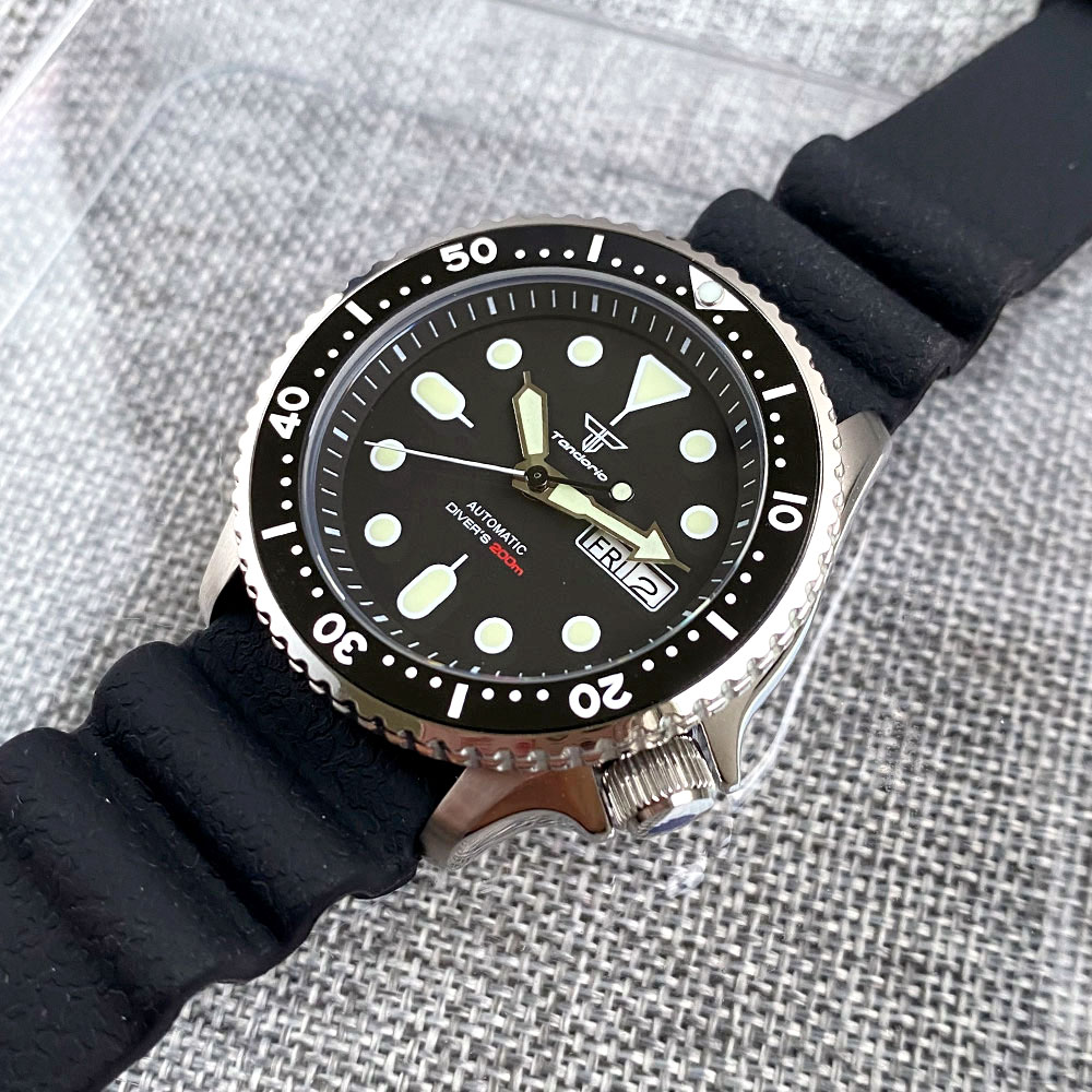 Zegarek męski Tandorio NH36A 4 – Seiko Watch Prospex recenzja i cena