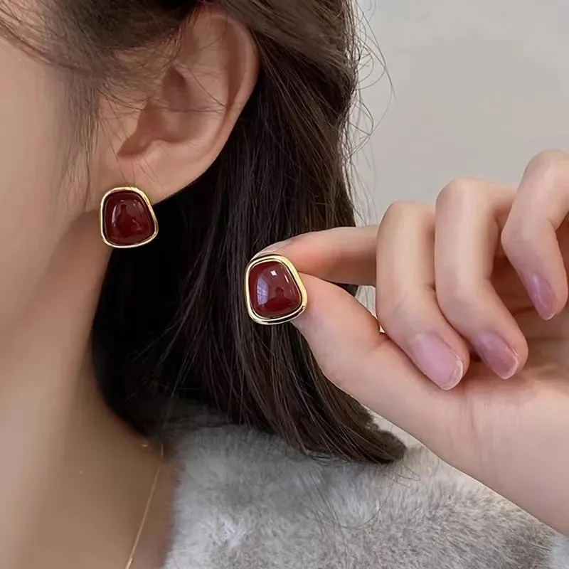 Kolczyki sztyfty w stylu vinta – Opal Earrings Dangle recenzja i cena