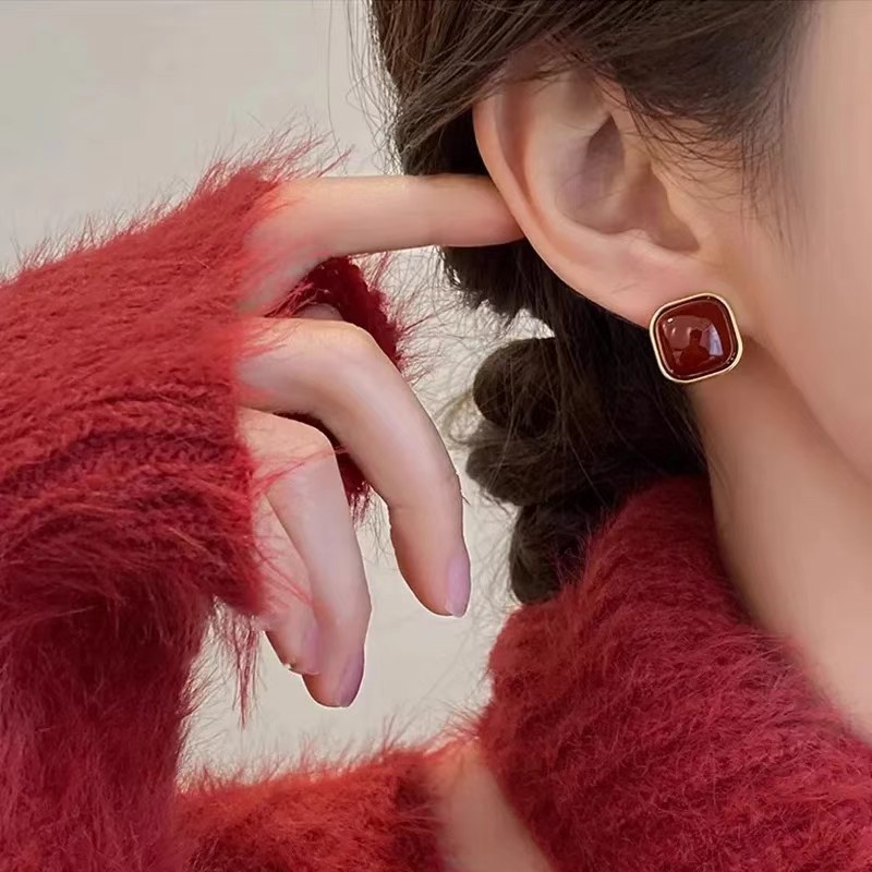 Kolczyki sztyfty w stylu vinta – Opal Earrings Dangle recenzja i cena
