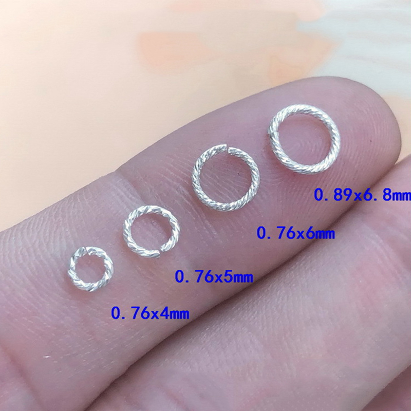 Srebrne kółka łącznikowe próby – Sterling Silver Ring recenzja i cena