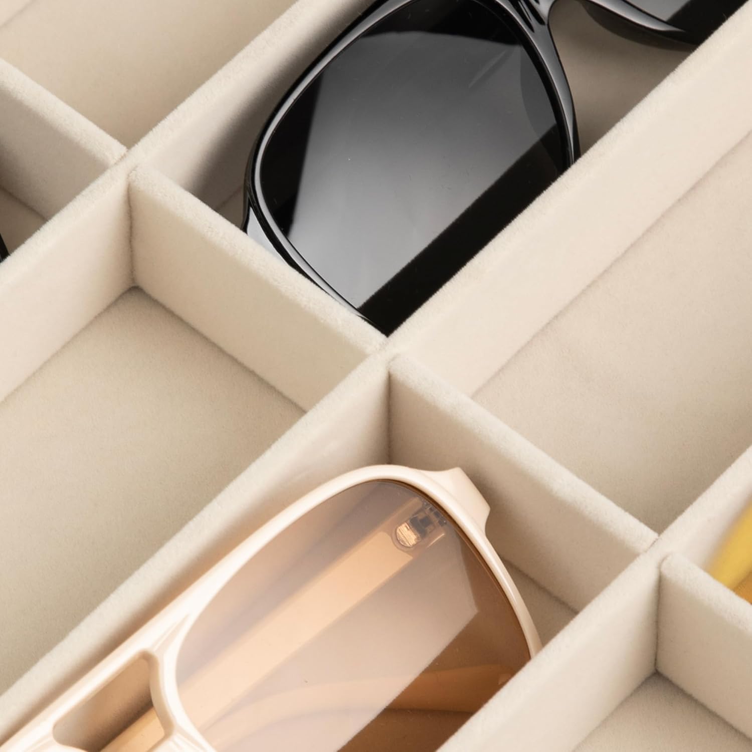 Uniwersalny szary aksamitny or – Jewelry Box Organizer Watches recenzja i cena