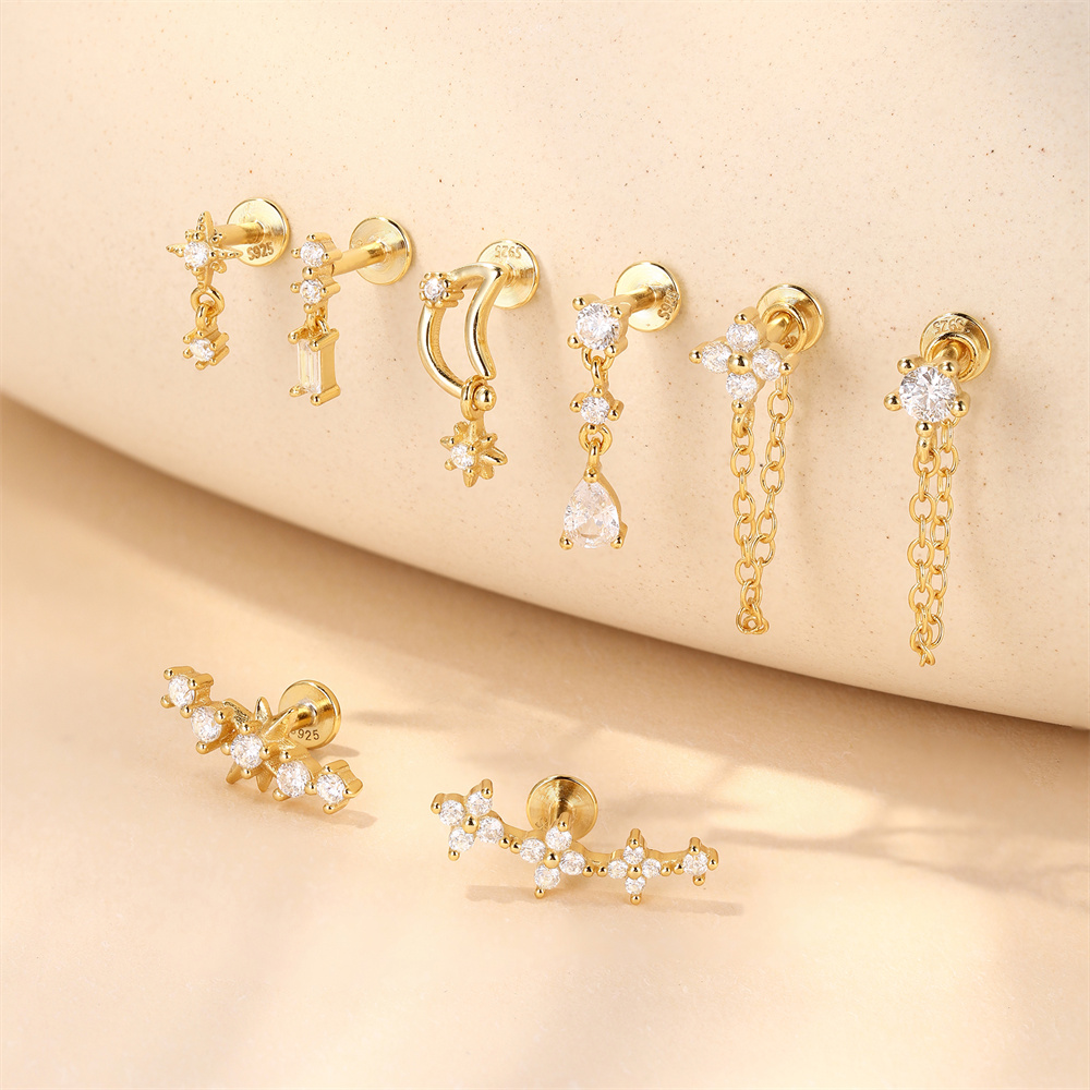 Kolczyki sztyfty AIDE 925 ze s – Opal Earrings Dangle recenzja i cena