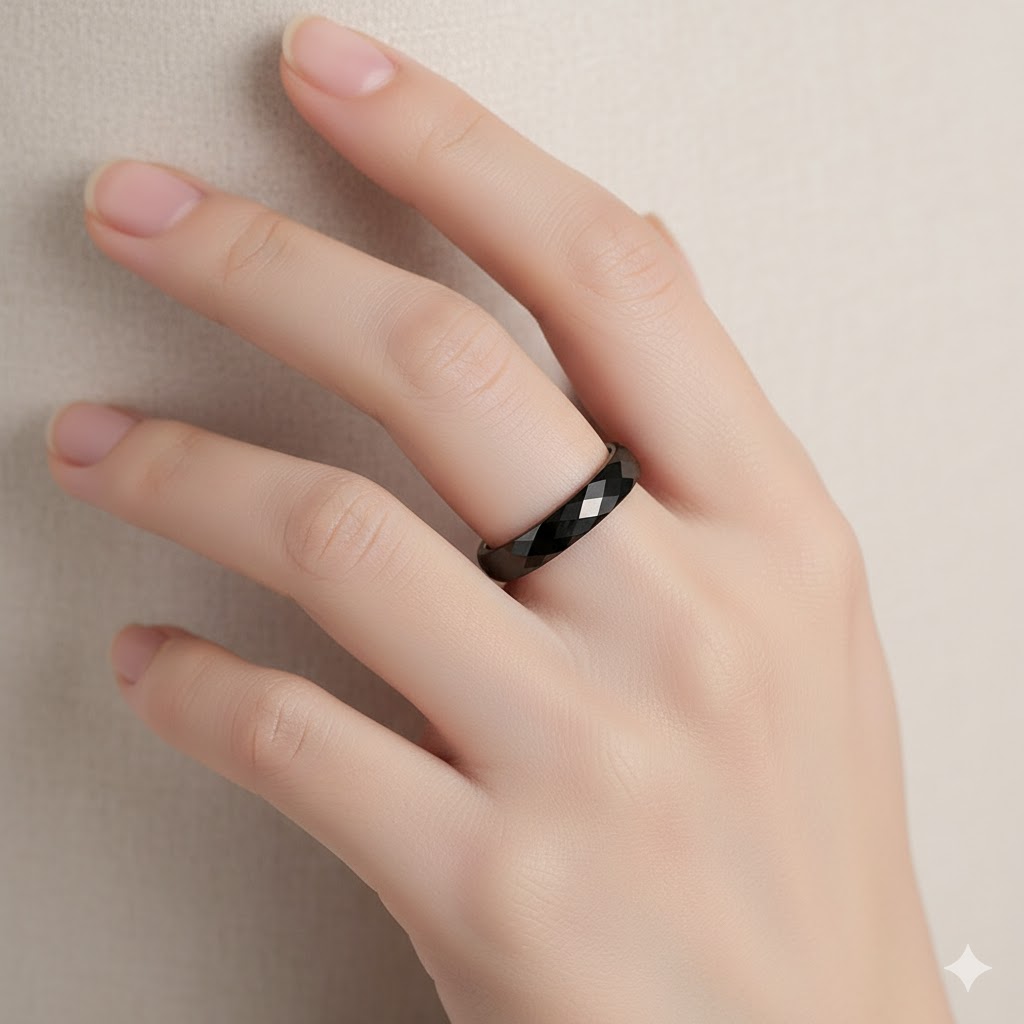 Ceramiczna obrączka ślubna 3 m – Minimalist Ring Stackable recenzja i cena