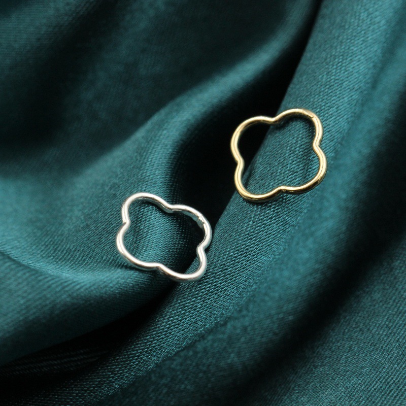 Srebrne łączniki w kształcie k – Sterling Silver Ring recenzja i cena