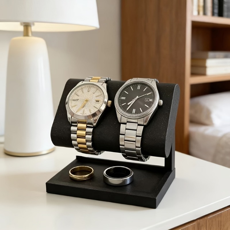 Stojak na biżuterię z podwójny – Jewelry Box Organizer Watches recenzja i cena
