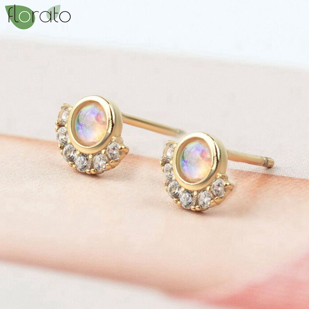 Igła ze srebra próby 925, wykw – Opal Earrings Dangle recenzja i cena