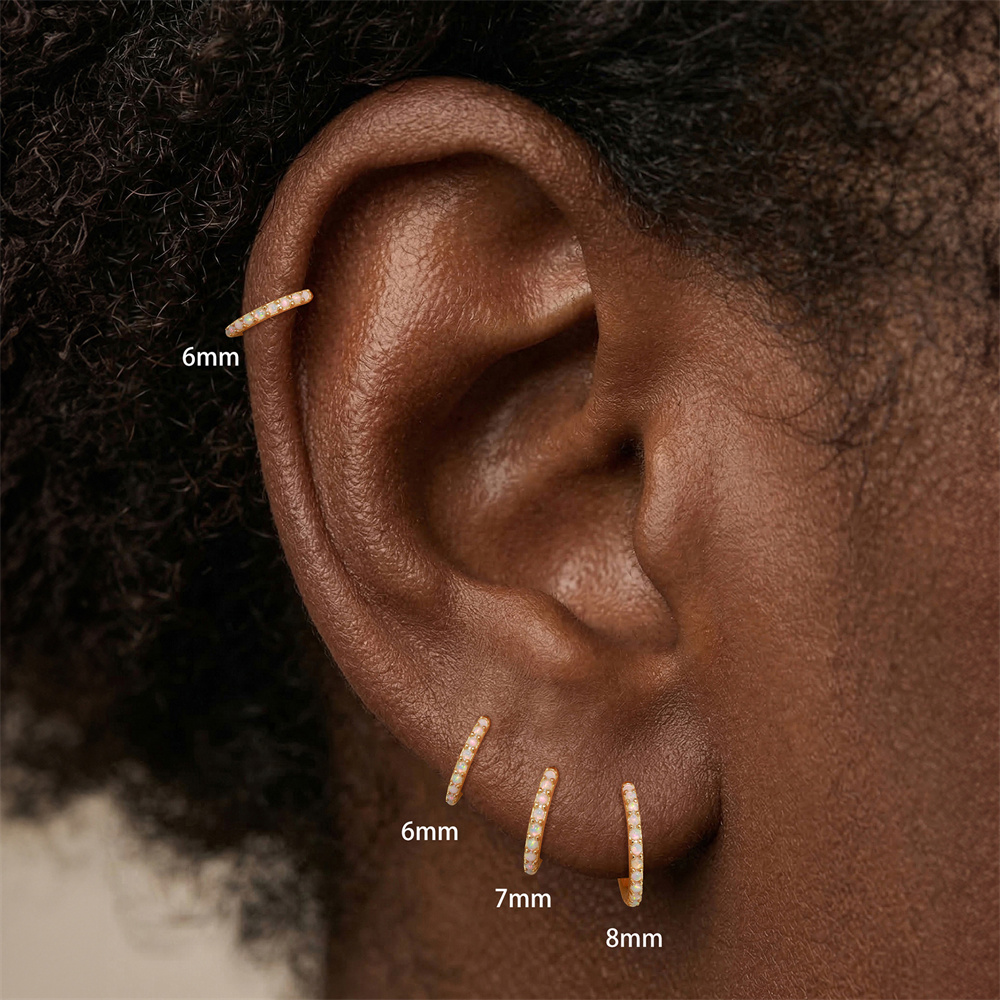CANNER 1 SZT. Kolczyk z płaską – Opal Earrings Dangle recenzja i cena