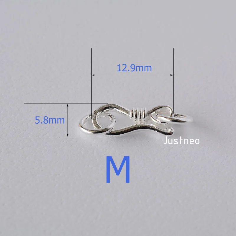 Srebrne zapięcie typu S z hacz – Sterling Silver Ring recenzja i cena