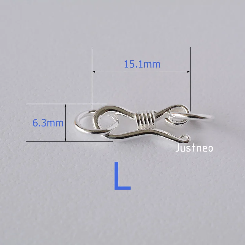 Srebrne zapięcie typu S z hacz – Sterling Silver Ring recenzja i cena