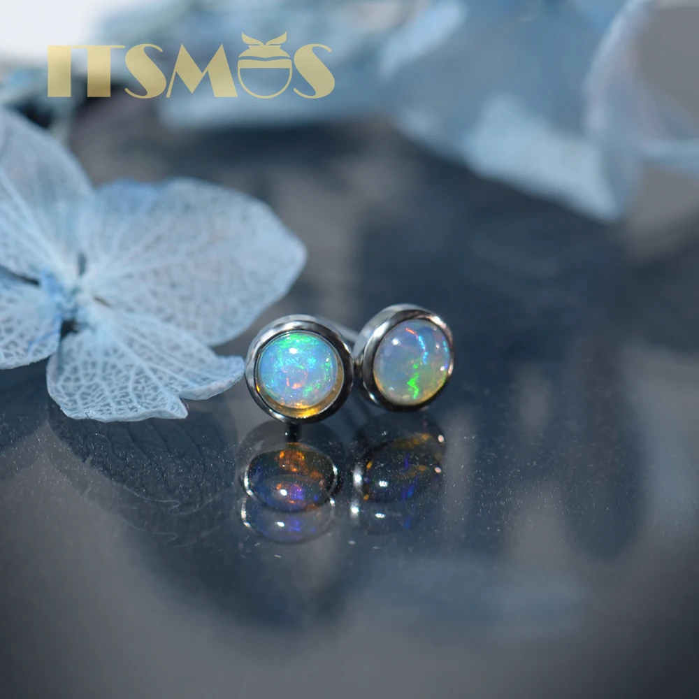 ITSMOS Naturalny kamień szlach – Opal Earrings Dangle recenzja i cena