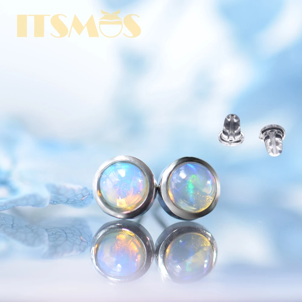 ITSMOS Naturalny kamień szlach – Opal Earrings Dangle recenzja i cena